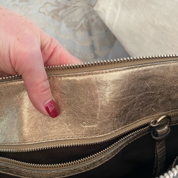 Chloe Heloise Large Lambskin Bag - Picture 5 of 14